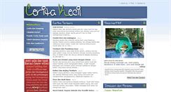 Desktop Screenshot of ceritakecil.com