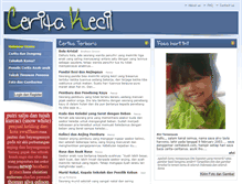 Tablet Screenshot of ceritakecil.com